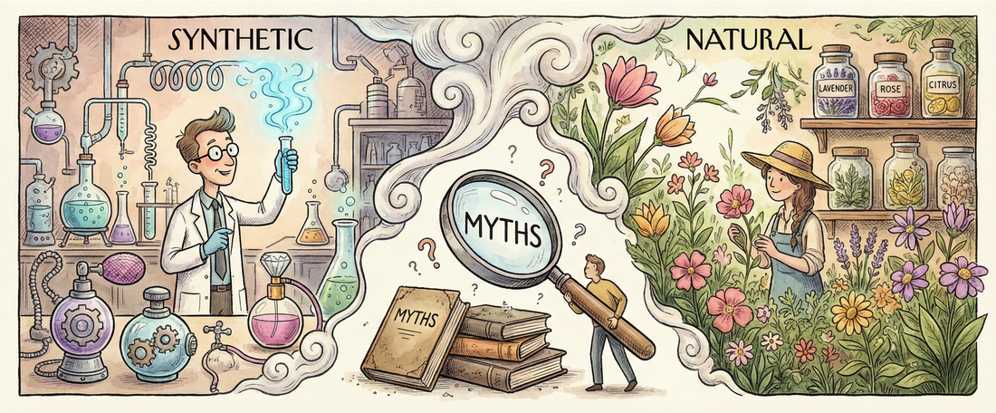 Synthetic vs. Natural Fragrance Oils: Debunking Common Myths