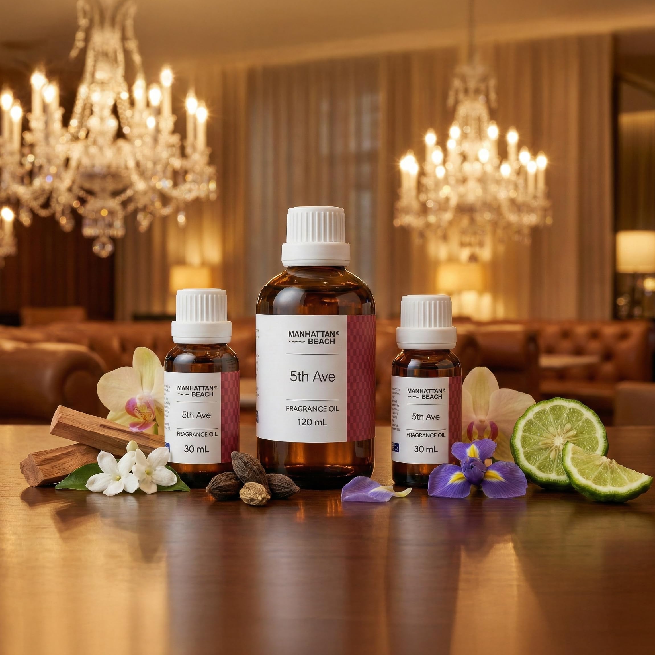 Manhattan Beach® 5th Ave - The Baccarat® Hotel NYC Scent Inspired Diffuser Oil